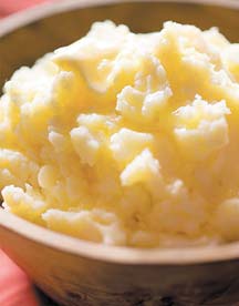 mashed potatoes